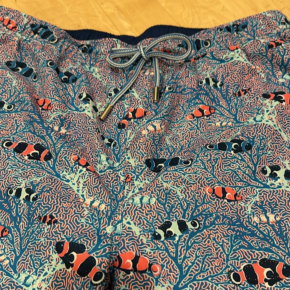 Peter Millar, Men's Friends and Anemones Swim Volley (Rose)